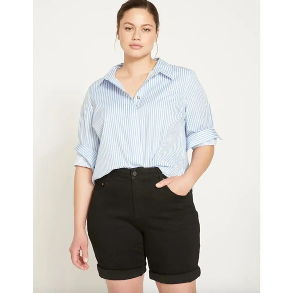 Universal Standard Bae Denim Shorts  NWT size 10 - Picture 1 of 7